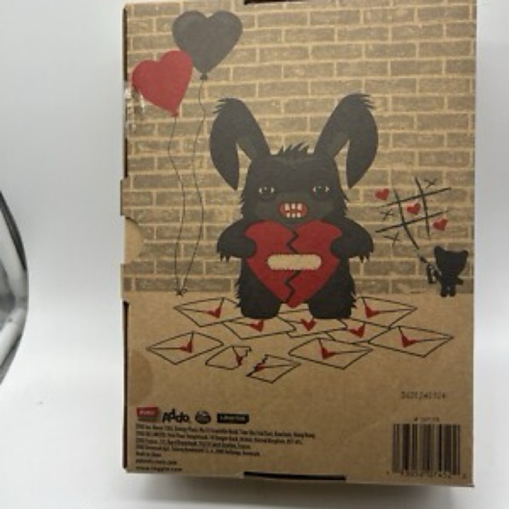 The Fuggler PINK LOVE FUGG Valentine's Day Funny Ugly Monster 9" Collectible - Picture 2 of 6